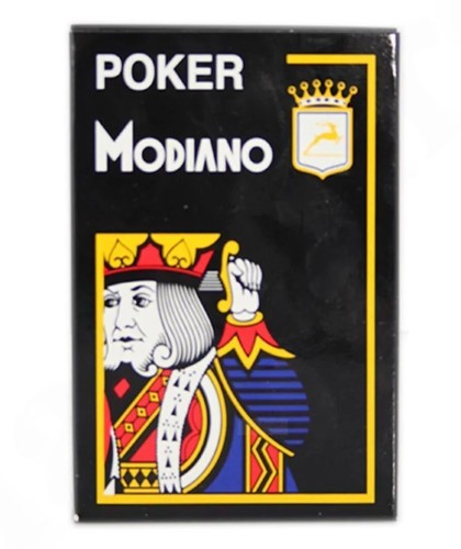 Modiano Poker Playing Cards – Black Back