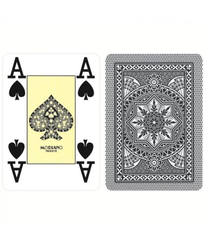Modiano Poker Playing Cards – Black Back
