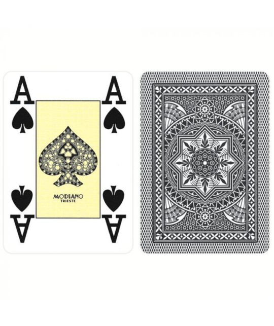 Modiano Poker Playing Cards – Black Back