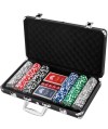 Copag Poker Set Dark Aluminum 300 cu 300 jetoane și cărți Copag