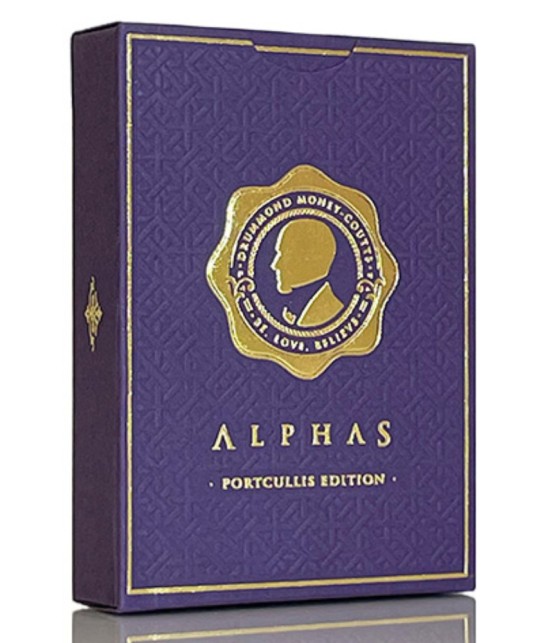 DMC Alpha V3 Portcullis Playing Cards – design spate cu marking system avansat