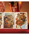 Kuniyoshi Special Edition Playing Cards – spread de cărți cu holographic foil laser