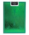 Bicycle Metalluxe Green Playing Cards – design spate cu finisaj metalic verde