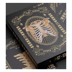 Medical Poker Black Playing Cards