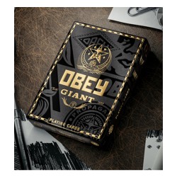 Obey Gold Edition Playing Cards by theory11