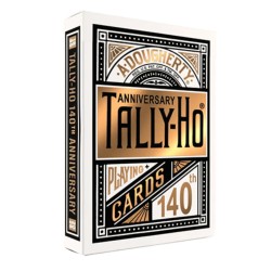 Tally Ho 140th Anniversary Metaluxe Playing Cards