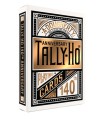 Tally Ho 140th Anniversary Metaluxe Playing Cards cutie aniversară aurie