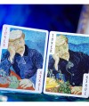 Joker Van Gogh Playing Cards portret artistic holo foil