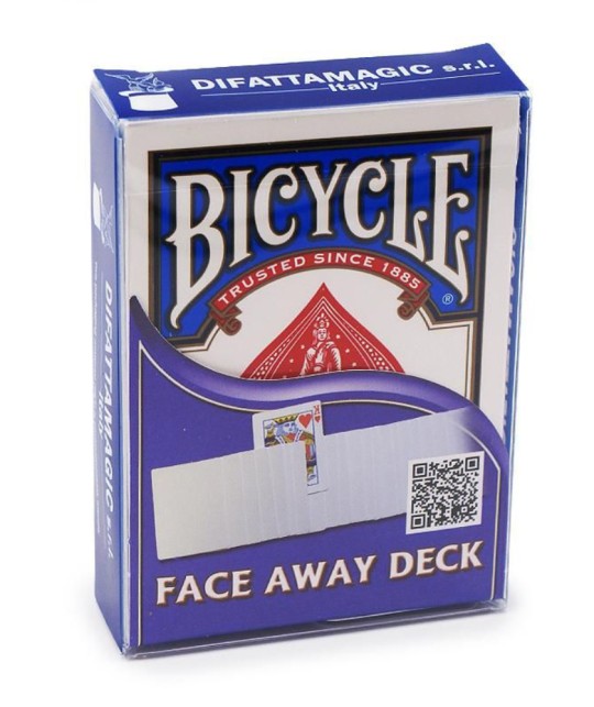 Face Away Deck Bicycle Playing Cards – pachet special pentru truc de magie cu cărți