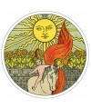 Tarot Original 1909 Circular Edition – carte Soarele