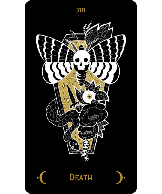 The Macabre Tarot Rockpool – pachet tarot intunecat cu ilustratii simbolice si arcane