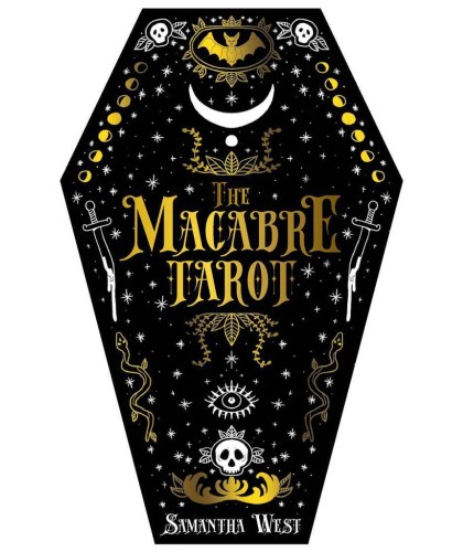 The Macabre Tarot Rockpool – pachet tarot intunecat cu ilustratii simbolice si arcane