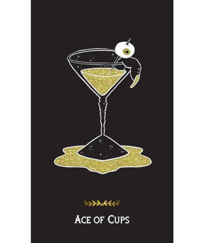 Rockpool Macabre Tarot Pocket Edition – cărți tarot originale în cutie metalică, design artistic simbolic