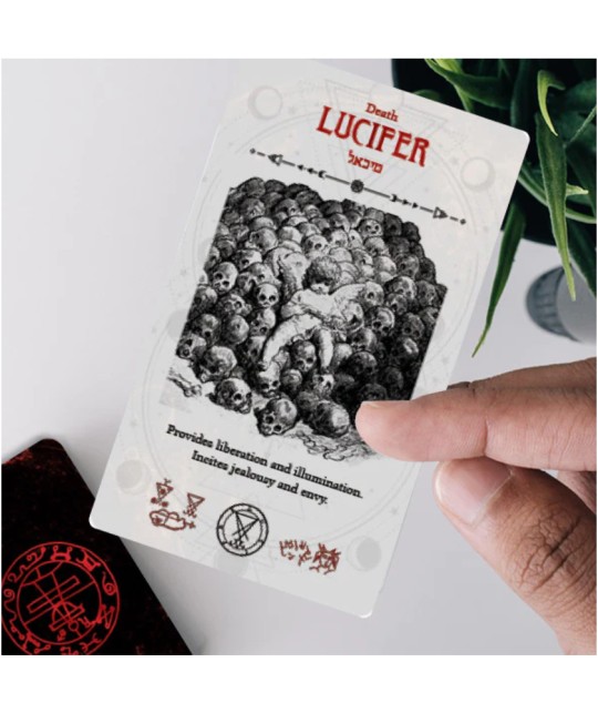 Occult Tarot Rockpool carte Lucifer simbolism esoteric