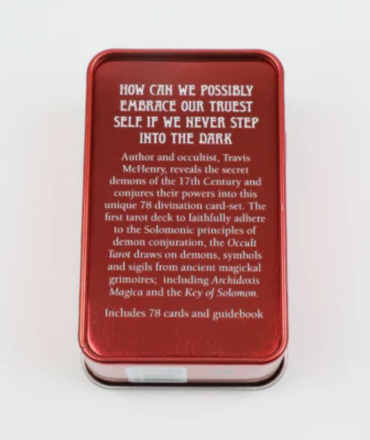 Detaliu artistic carte Occult Tarot Pocket Edition