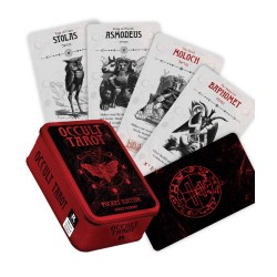 Occult Tarot Pocket Edition Rockpool - Cărți Tarot în Cutie Metalică