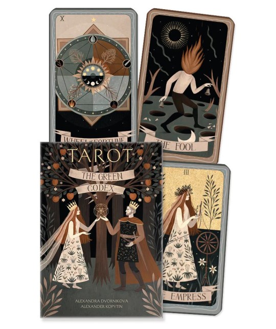 Cutie și cărți The Green Codex Tarot Lo Scarabeo