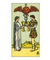 RWS Tarot Two of Cups – simbolism Rider Waite
