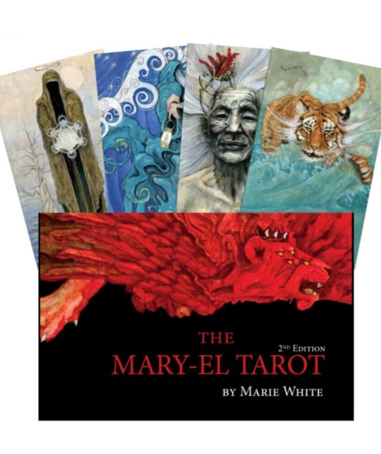 Mary-El Tarot pachet complet cărți ilustrate