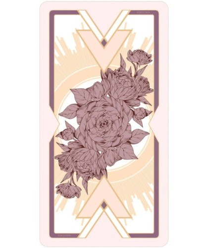 Cărți Heavenly Bloom Tarot cu ilustrații fantasy și florale