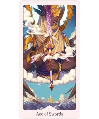 Heavenly Bloom Tarot Deck – carte din set tarot US Games Systems