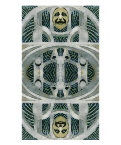 Joker Tarot – spate carte design geometric