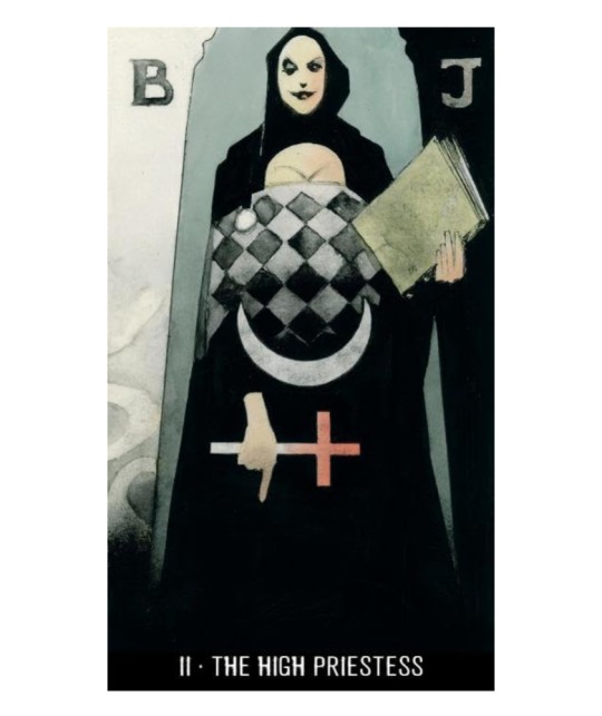 Joker Tarot – The High Priestess card illustration
