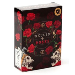 Skulls and Roses Playing Cards