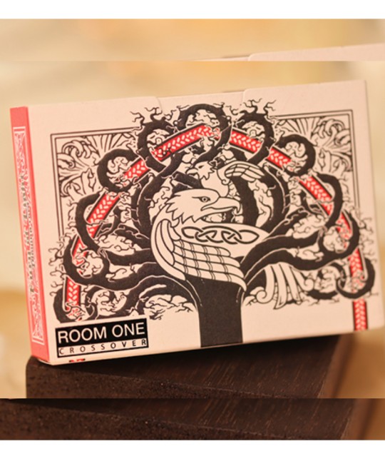 Cutia pachetului de cărți Mythic Divide Fury of Light Playing Cards, ediție de colecție cu design mitologic luminos