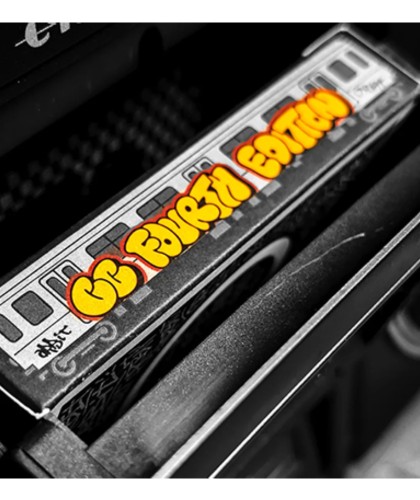 CC Orbit 4th Edition Playing Cards – detaliu cutie în suport