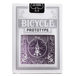 Bicycle Prototype Purple MetalLuxe Playing Cards