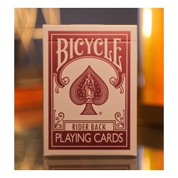 Bicycle Metallic Ruby Playing Cards