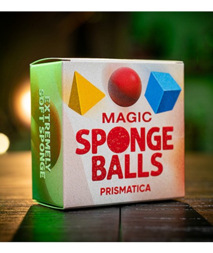 Magic Sponge Ball PRISMATICA magic trick – cutie originală cu bile burete colorate pentru magie
