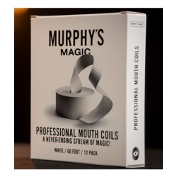 Professional Mouth Coils 60ft Alb 12Buc