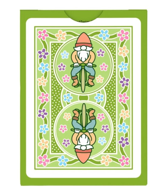 spate cărți Bicycle Garden Gnome Playing Cards cu gnom pe bicicletă