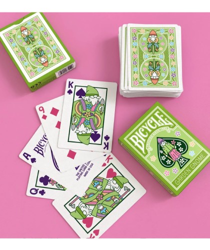 cărți de curte personalizate Bicycle Garden Gnome Playing Cards
