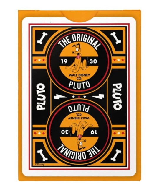 spate cutie Bicycle Disney Pluto Playing Cards cu design tematic Pluto