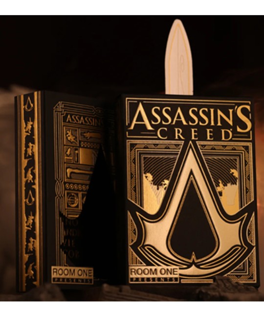 assassins creed onyx hidden blade playing cards cutie fata design premium