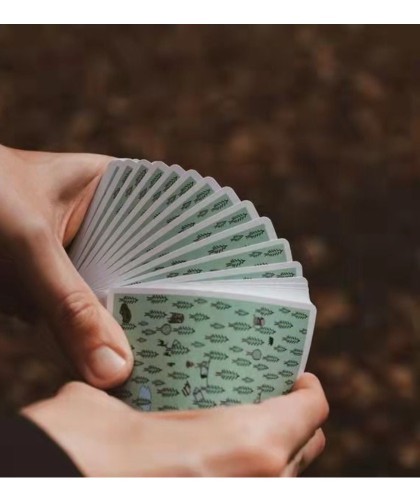 Orbit Forest Playing Cards