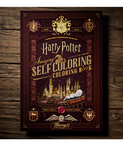 Harry Potter Self-Coloring Book by theory11