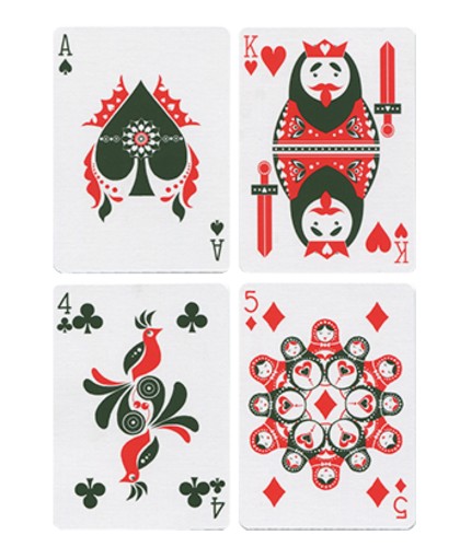 Russian Folk Art Deck by Natalia Silva