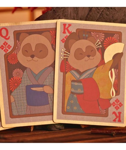 Tanuki Yukaku Playing Cards