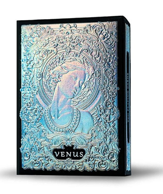 Venus Platinum Black Playing Cards by TCC