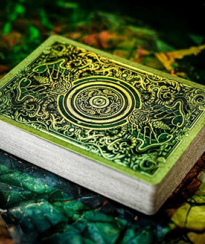 Keyhole Reflections on the Wall Playing Cards Backs