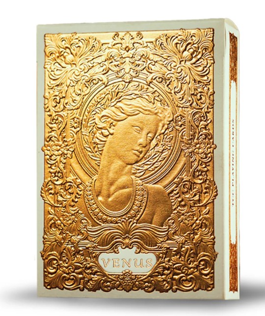 Venus Platinum White Playing Cards