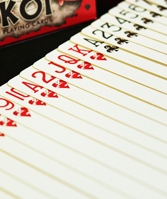 Bicycle Koi Playing Cards Spread Faces