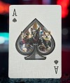 Biker Dogs Playing Cards Ace