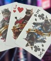 Biker Dogs Playing Cards Court Cards