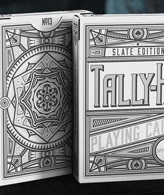 Slate Tally-Ho Playing Cards