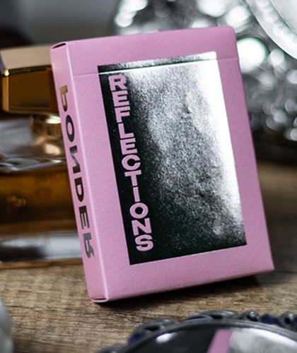 Reflections Ponder (Pink) Playing Cards